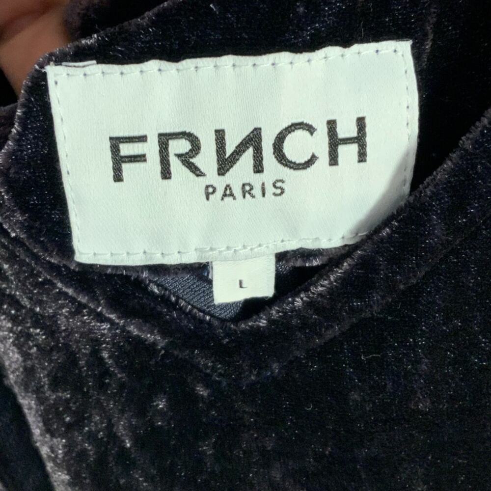 FRNCH The‎ Engy Velvet Dress size large - Picture 7 of 12